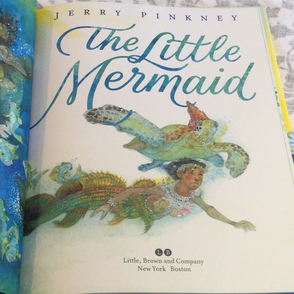 The Littlest Mermaid by Jerry Pinkney. A beautiful book. First edition. - Picture 3 of 8